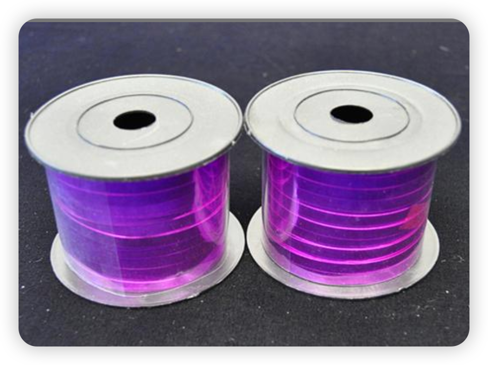 Metallic Ribbons 5MMX50M/SPOOL