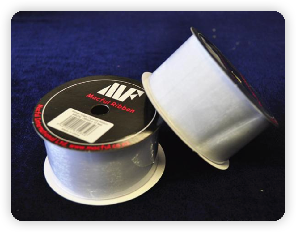 Woven Organza Ribbon 38mmX12FEET