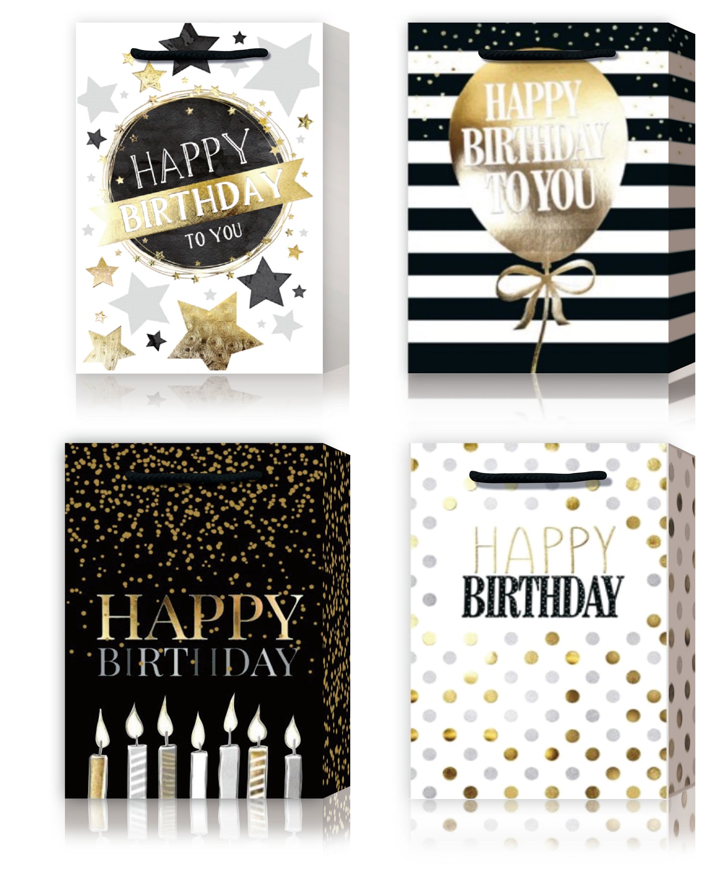 Premium Gift Bags, Happy Birthday