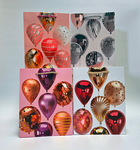 Premium Gift Bags, Foil Balloons