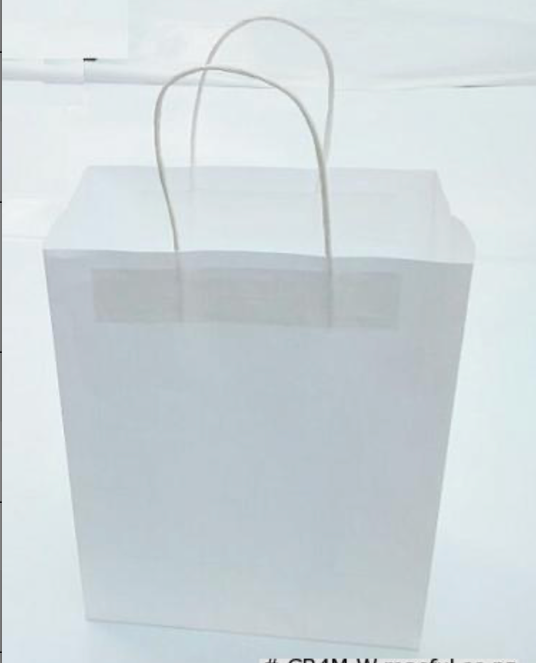 Kraft bags 21x15cm Pk4