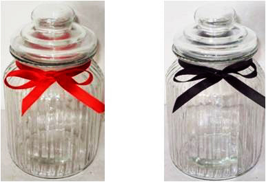 Glass Jar Clear 300ml