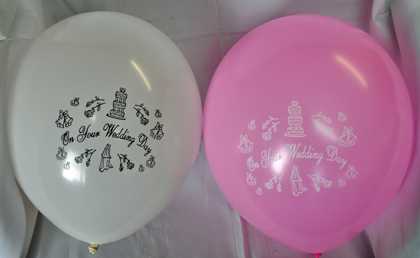 Balloons on your Wedding day 30cm, Pk10