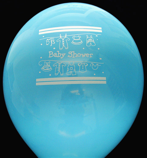 Balloons baby Shower Blue 30cm, Pk10,