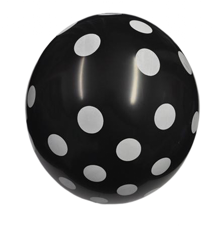 Dot Balloons Pk6, 30cm