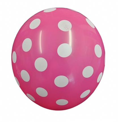 Dot Balloons Pk6, 30cm