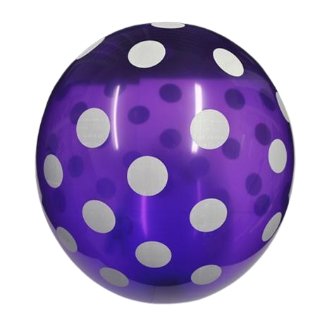 Dot Balloons Pk6, 30cm