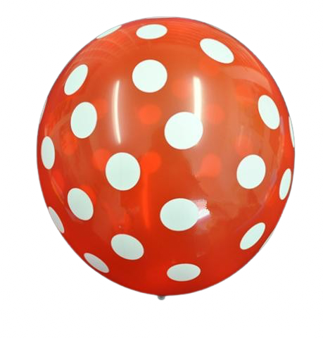 Dot Balloons Pk6, 30cm