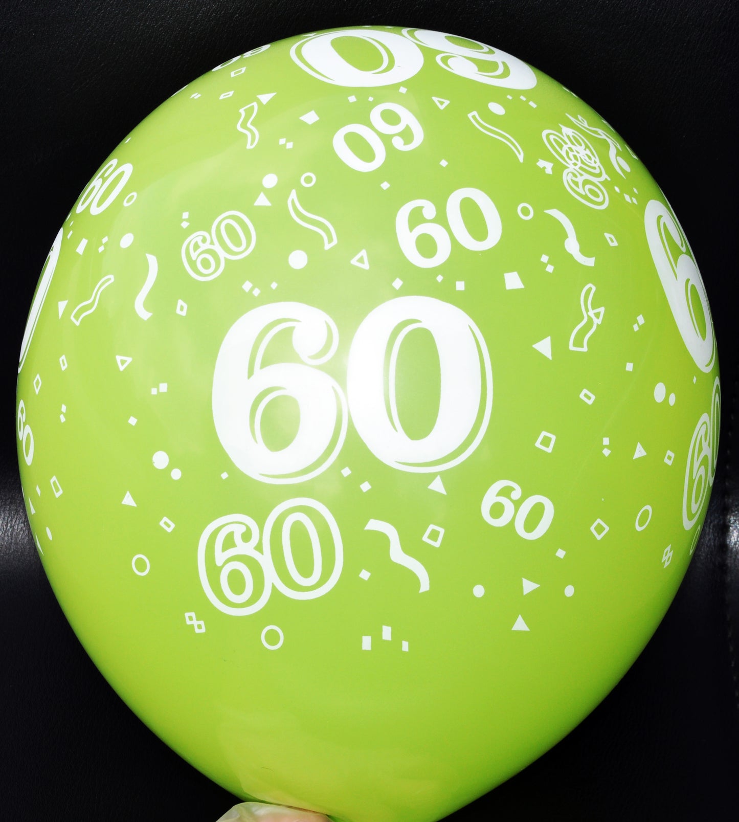 Full Print Balloons with age Pk6, 30cm