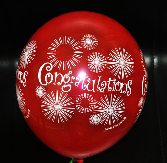 Full Print Balloon Congratulations