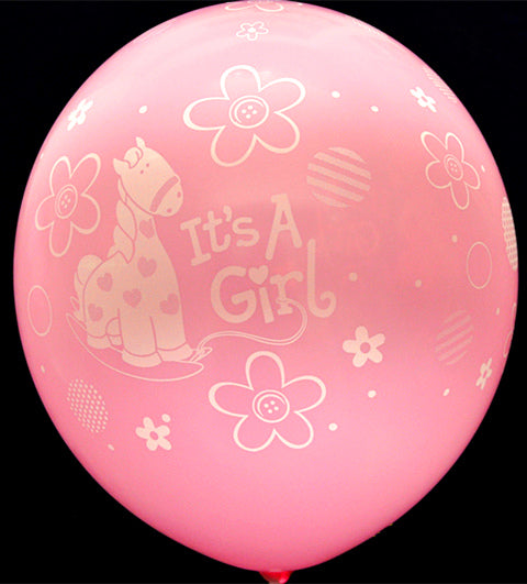 Full Print Balloon Girl