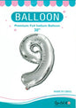 Foil Balloon With numbers 32'',80cm