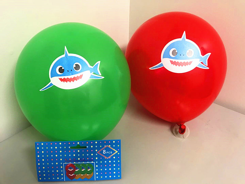 Full Print Balloon Shark