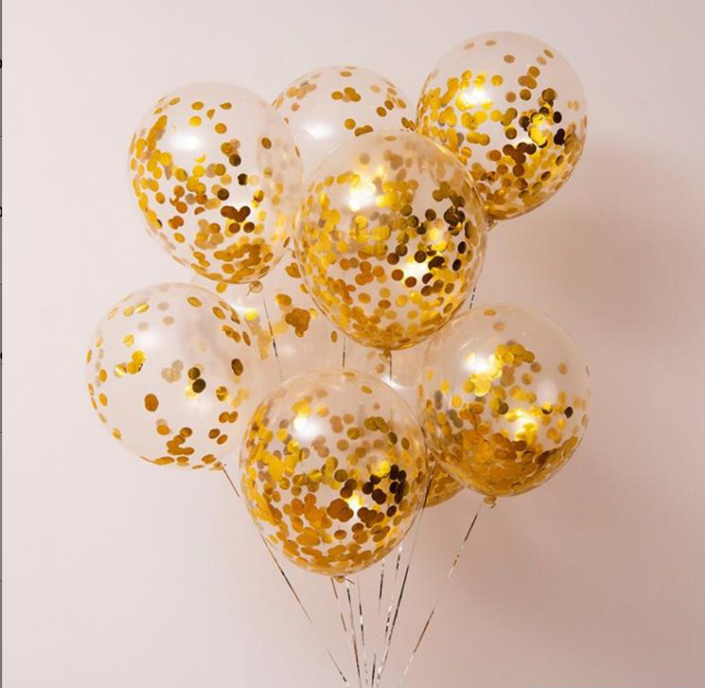 Latex Confetti Balloons