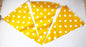 Bunting Flag W/Dot, 28cm/flat 5m length