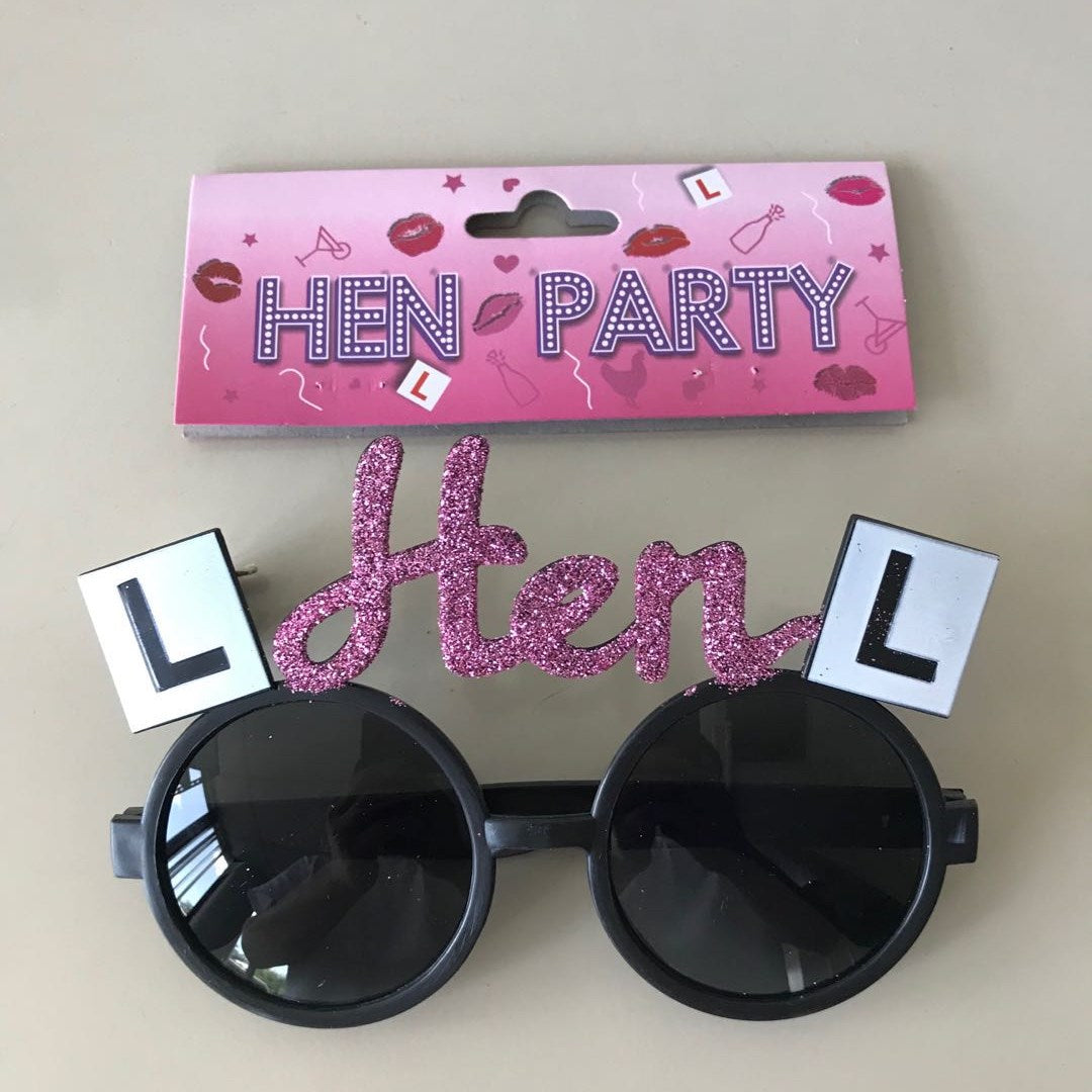 Hen's Party Glasses Standard Size