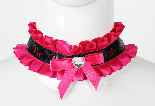 Hen's Party Neck Collar, Hot Pink, 6x40cm  1pc/back card,