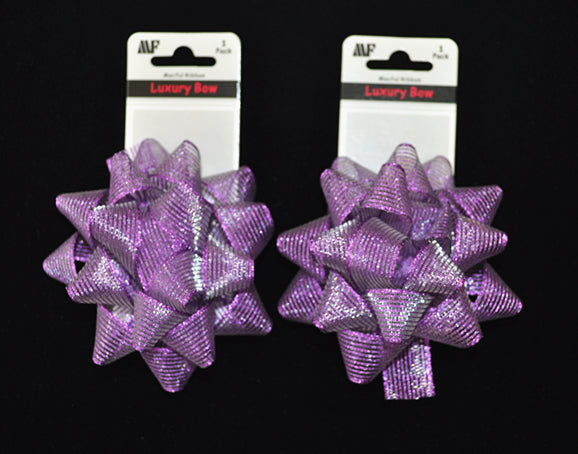 Luxury Sheer Stripe Bow 19mmx4.25"x18loops