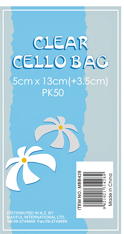 Premium Clear Cellophane Bags