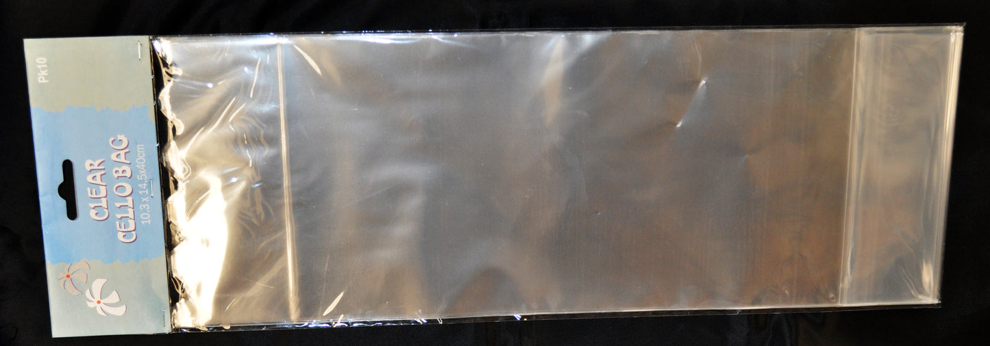 Premium Clear Cellophane Bags