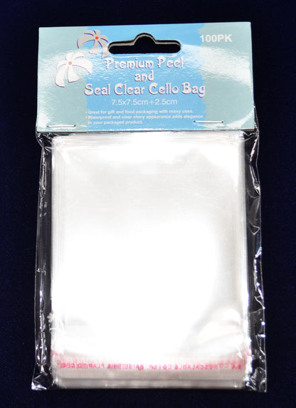 Premium Clear Cellophane Bags