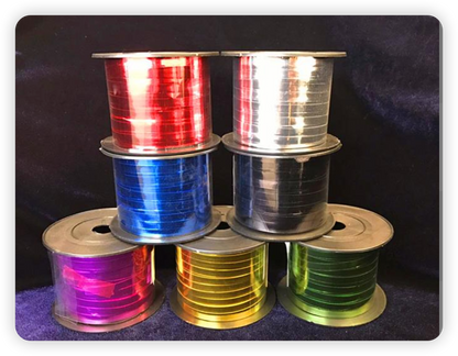 Metallic Ribbons 5MMX50M/SPOOL