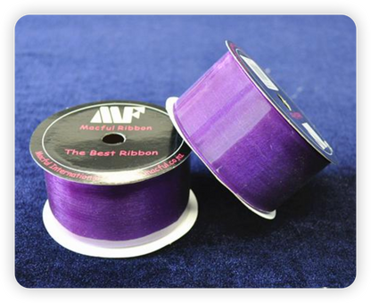 Woven Organza Ribbon 38mmX12FEET