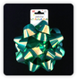 2 Tone Fluorescent Ribbon Star Bow 19mmx15cm